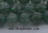 CGQ503 15.5 inches 10mm round imitation green phantom quartz beads