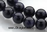 CGS02 15 inches 10mm round blue goldstone beads Wholesale