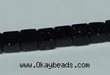 CGS118 15.5 inches 8*8mm cube blue goldstone beads wholesale