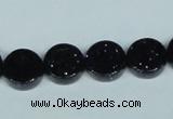 CGS124 15.5 inches 4*12mm coin blue goldstone beads wholesale