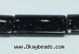 CGS132 15.5 inches 20*35mm rectangle blue goldstone beads wholesale