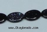 CGS135 15.5 inches 13*18mm oval blue goldstone beads wholesale