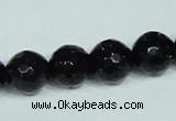 CGS139 15.5 inches 14mm faceted round blue goldstone beads wholesale