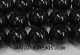 CGS403 15.5 inches 10mm round green goldstone beads wholesale