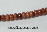 CGS62 15.5 inches 4*6mm rondelle goldstone beads wholesale