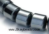 CHE04 12mm column shape 16 inches hematite beads Wholesale