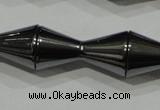 CHE201 15.5 inches 10*20mm dumbbell hematite beads wholesale