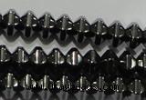 CHE235 15.5 inches 4*6mm star hematite beads wholesale