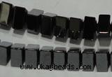 CHE237 15.5 inches 3*7mm triangle hematite beads wholesale