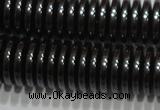 CHE239 15.5 inches 1*6mm dish hematite beads wholesale