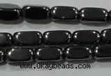 CHE248 15.5 inches 4*8mm cuboid hematite beads wholesale