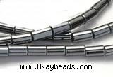 CHE60 15.5 inches 4*8mm column shape hematite beads Wholesale