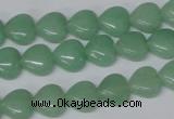 CHG10 15.5 inches 10*10mm heart amazonite gemstone beads wholesale