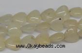 CHG21 15.5 inches 10*10mm heart yellow aventurine beads wholesale