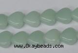 CHG30 15.5 inches 12*12mm heart amazonite gemstone beads wholesale