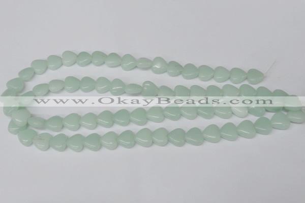 CHG30 15.5 inches 12*12mm heart amazonite gemstone beads wholesale