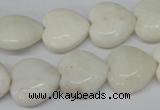 CHG62 15.5 inches 16*16mm heart shell beads wholesale