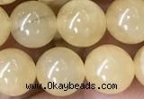 CHJ15 15.5 inches 12mm round honey jade beads wholesale