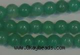 CHM20 15.5 inches 4mm round green hemimorphite beads