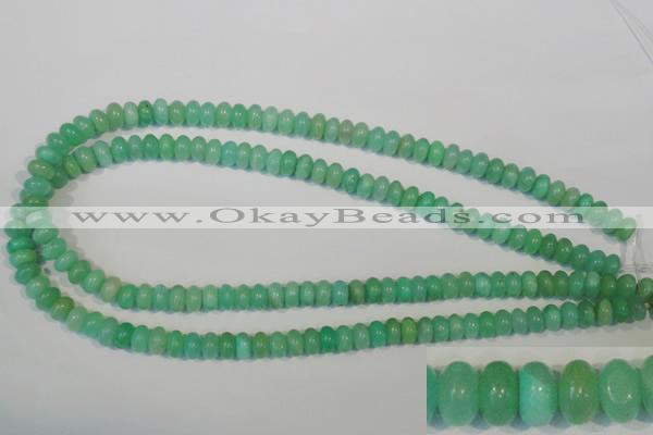 CHM22 15.5 inches 5*8mm rondelle green hemimorphite beads