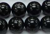 CHS03 15.5 inches 16mm round natural hypersthene gemstone beads