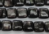 CHS81 15.5 inches 12*12mm square natural hypersthene beads