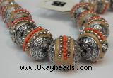 CIB112 18mm round fashion Indonesia jewelry beads wholesale