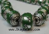 CIB145 18mm round fashion Indonesia jewelry beads wholesale