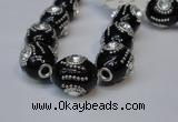 CIB162 19*22mm oval fashion Indonesia jewelry beads wholesale