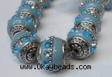 CIB170 19mm round fashion Indonesia jewelry beads wholesale