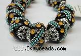 CIB180 18mm round fashion Indonesia jewelry beads wholesale