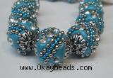 CIB182 18mm round fashion Indonesia jewelry beads wholesale