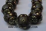 CIB225 18mm round fashion Indonesia jewelry beads wholesale