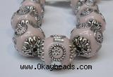 CIB227 18mm round fashion Indonesia jewelry beads wholesale