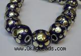 CIB247 18mm round fashion Indonesia jewelry beads wholesale