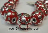 CIB248 18mm round fashion Indonesia jewelry beads wholesale