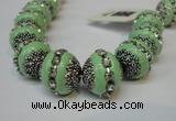 CIB271 14*16mm rondelle fashion Indonesia jewelry beads wholesale