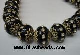 CIB276 14*16mm rondelle fashion Indonesia jewelry beads wholesale