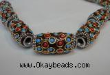 CIB337 17*33mm drum fashion Indonesia jewelry beads wholesale