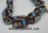 CIB370 15*25mm drum fashion Indonesia jewelry beads wholesale