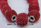 CIB391 15mm round fashion Indonesia jewelry beads wholesale