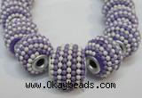 CIB394 15mm round fashion Indonesia jewelry beads wholesale