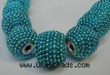 CIB401 17mm round fashion Indonesia jewelry beads wholesale