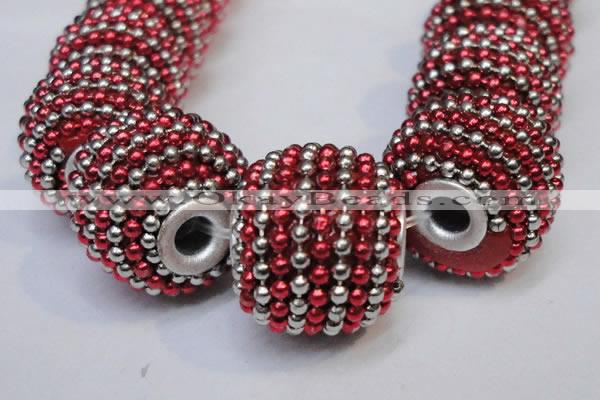 CIB403 17mm round fashion Indonesia jewelry beads wholesale