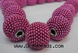 CIB411 20mm round fashion Indonesia jewelry beads wholesale