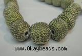 CIB412 20mm round fashion Indonesia jewelry beads wholesale