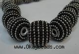 CIB415 20mm round fashion Indonesia jewelry beads wholesale