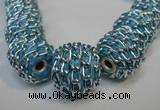 CIB446 19mm round fashion Indonesia jewelry beads wholesale