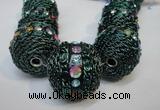 CIB461 25mm round fashion Indonesia jewelry beads wholesale