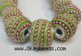 CIB471 14*14mm drum fashion Indonesia jewelry beads wholesale